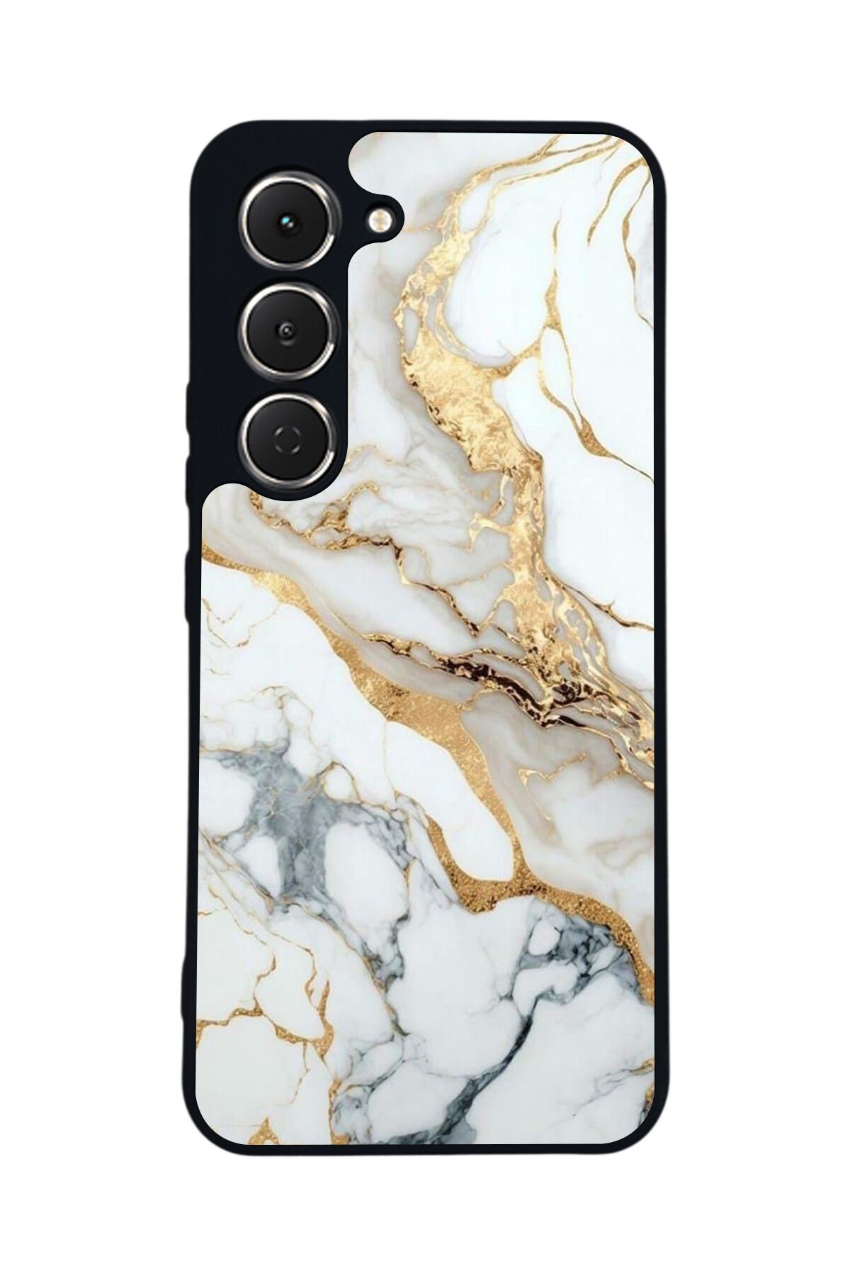 Tecno Spark 40 Pro Uyumlu Mermer Marble Tasarımlı Glossy Premium Kılıf