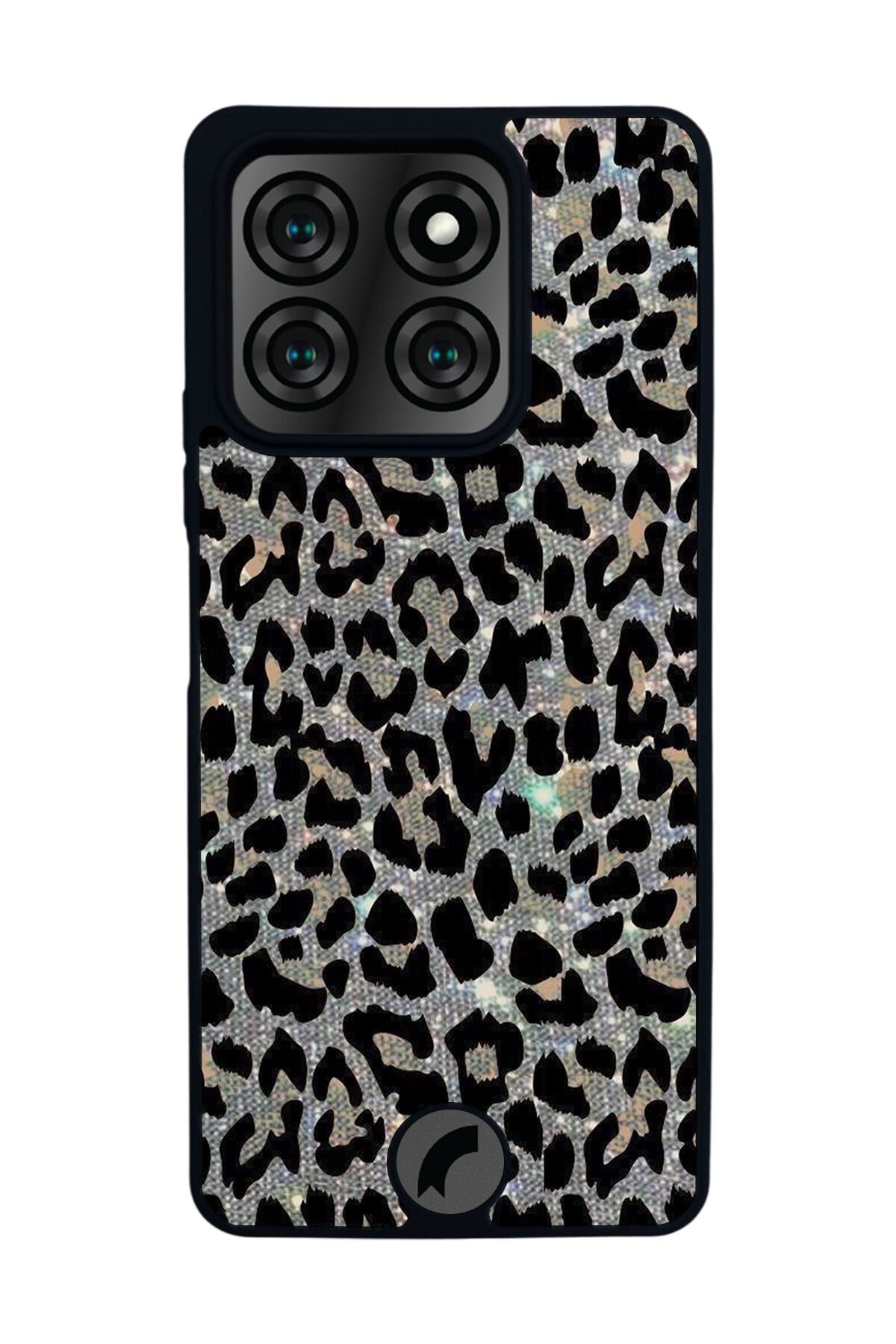 Reeder S71 Uyumlu Hologram Leopar Tasarımlı Glossy Premium Kılıf