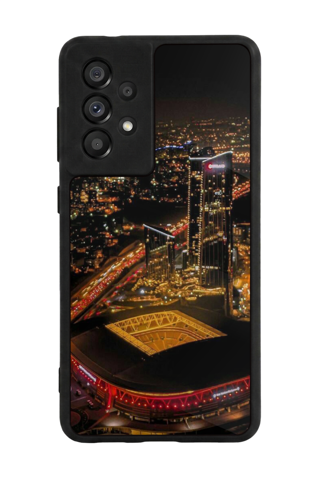 Samsung Galaxy A73 Uyumlu Aslan Tasarımlı Glossy Premium Kılıf