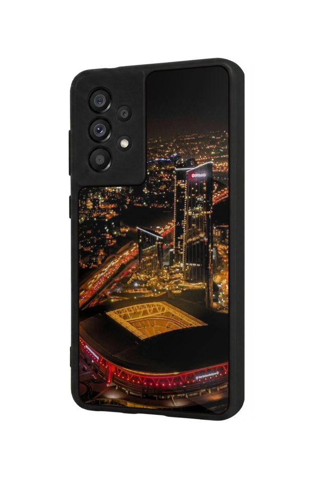 Samsung Galaxy A73 Uyumlu Aslan Tasarımlı Glossy Premium Kılıf