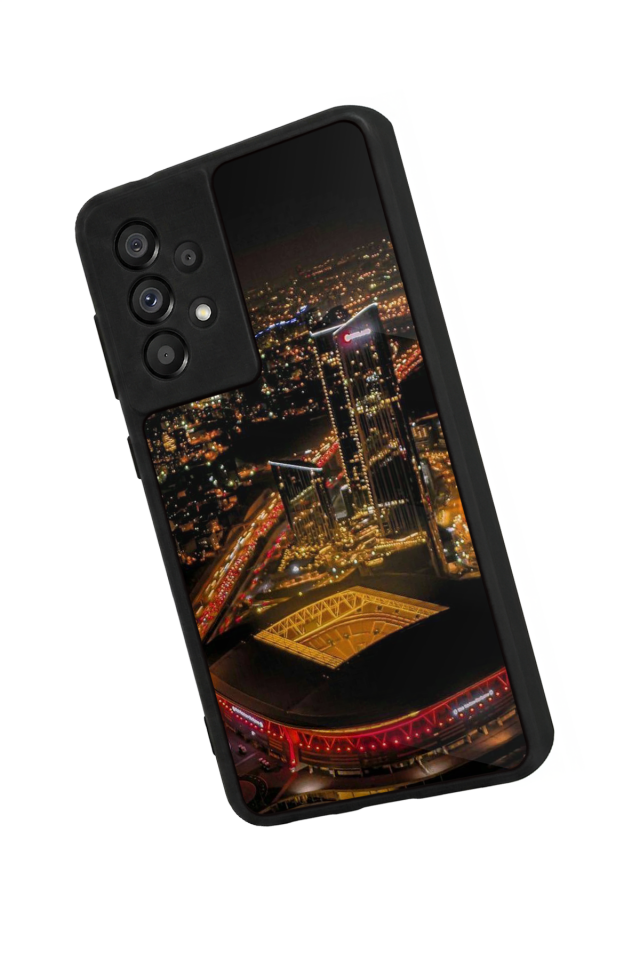 Samsung Galaxy A73 Uyumlu Aslan Tasarımlı Glossy Premium Kılıf