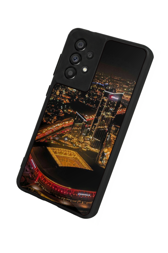 Samsung Galaxy A73 Uyumlu Aslan Tasarımlı Glossy Premium Kılıf