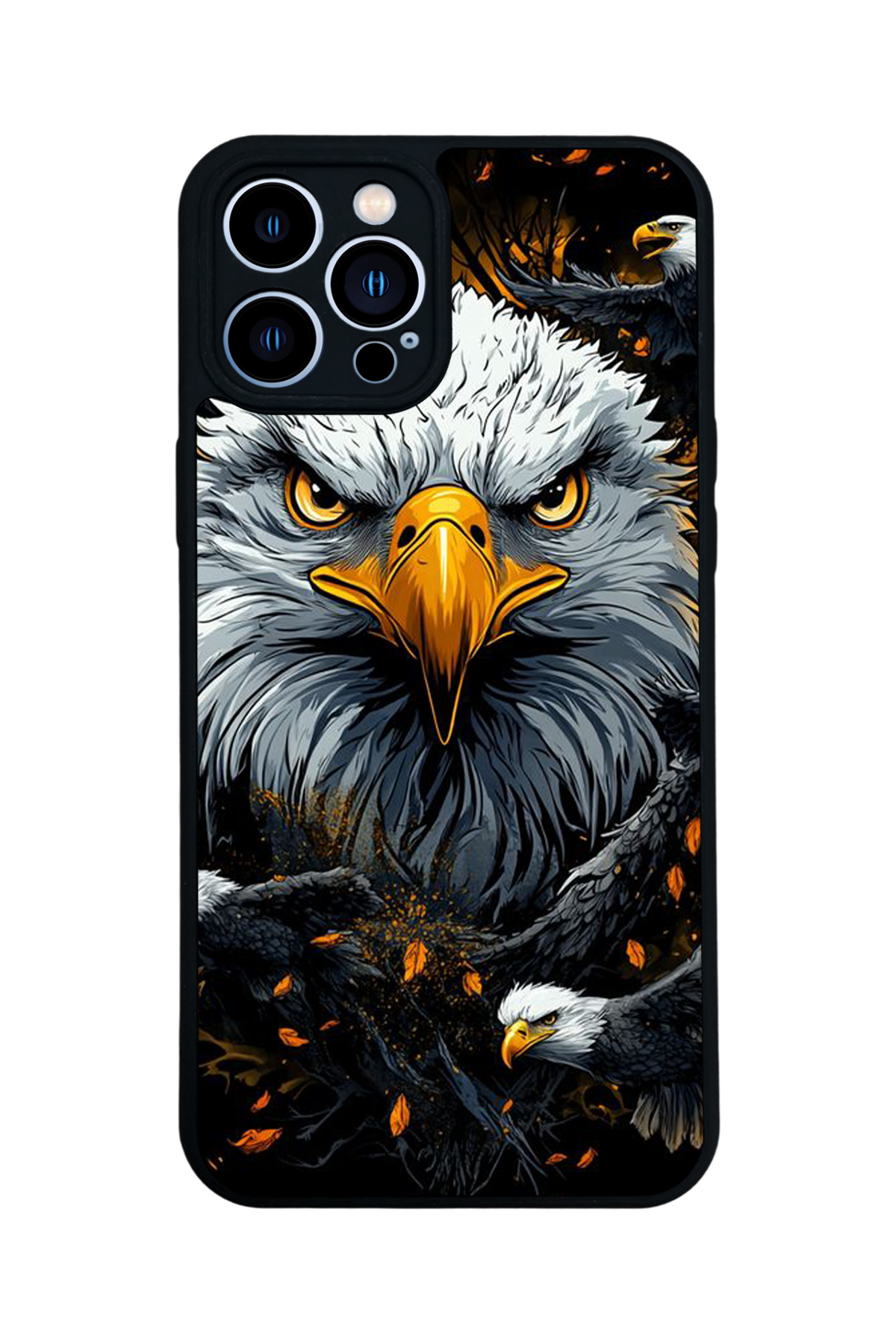 iPhone 13 Pro Max Uyumlu Besiktas Tasarımlı Glossy Premium Kılıf