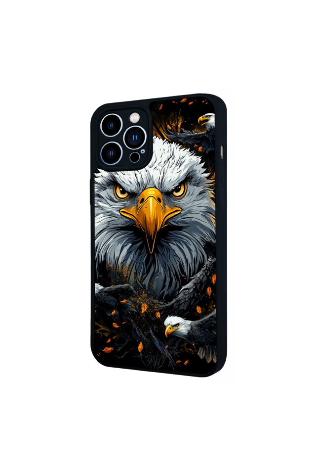 iPhone 13 Pro Max Uyumlu Besiktas Tasarımlı Glossy Premium Kılıf