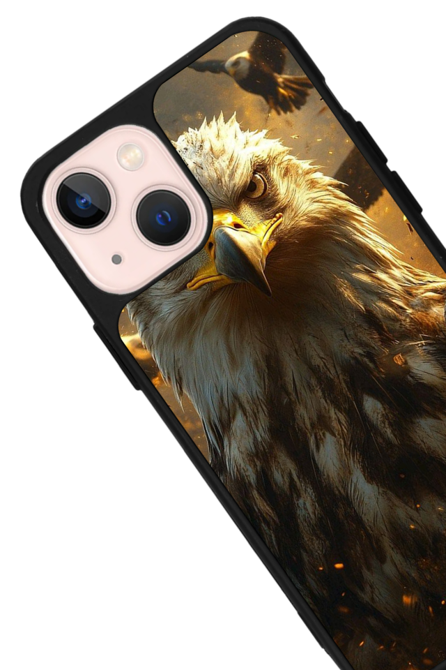 iPhone 15 Uyumlu Besiktas Tasarımlı Glossy Premium Kılıf