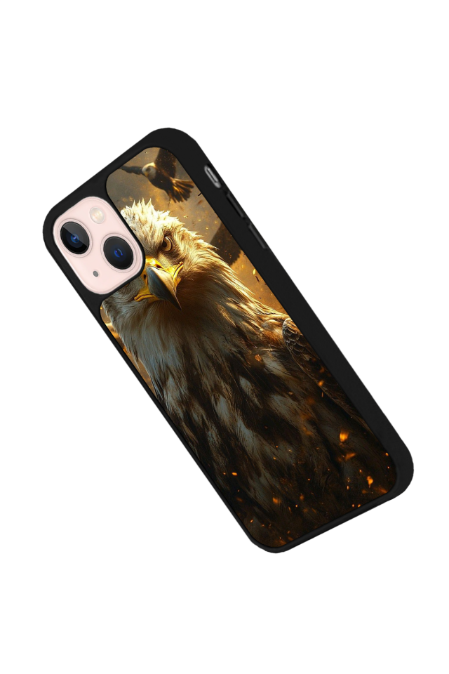 iPhone 15 Uyumlu Besiktas Tasarımlı Glossy Premium Kılıf