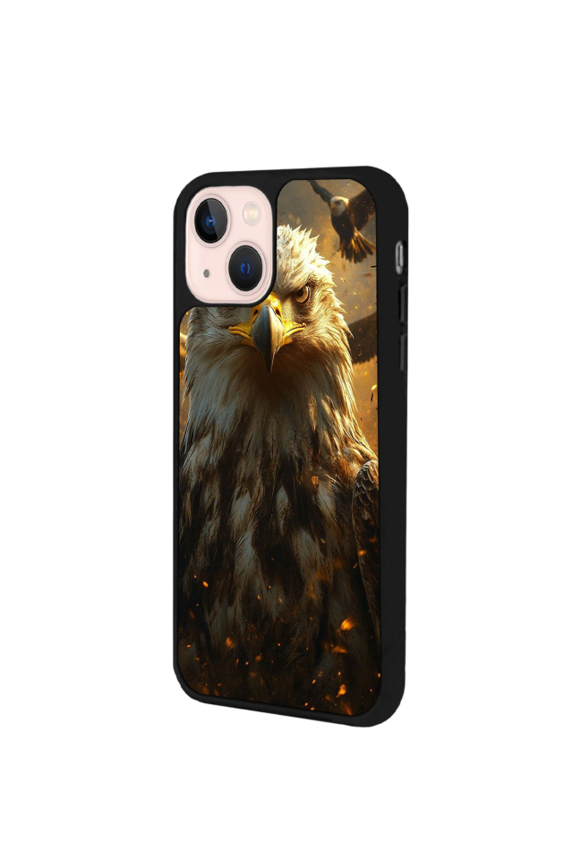 iPhone 15 Uyumlu Besiktas Tasarımlı Glossy Premium Kılıf