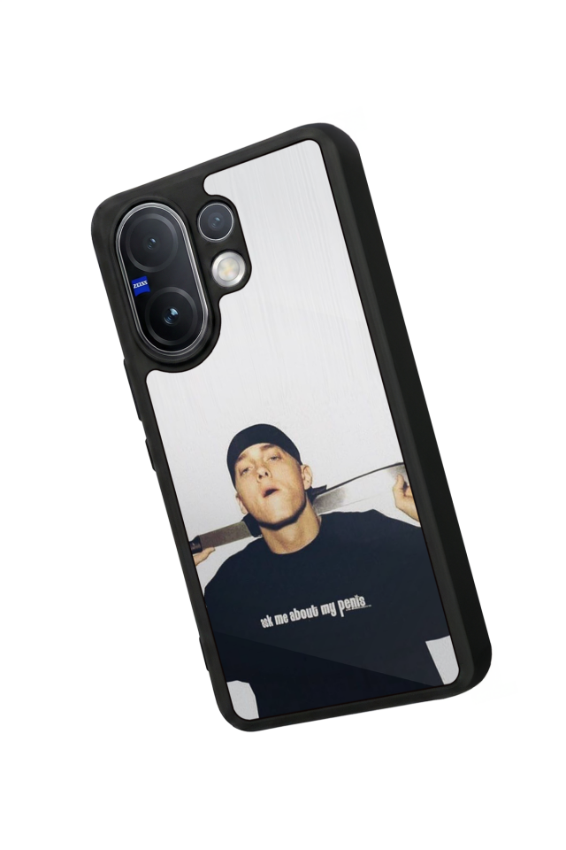 Vivo V60 Uyumlu Eminem Tasarımlı Glossy Premium Kılıf