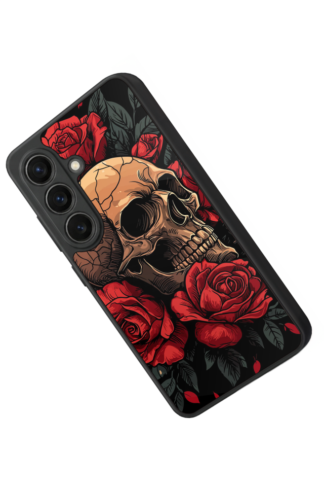 Samsung Galaxy S26 Uyumlu KuruKafa Tasarımlı Glossy Premium Kılıf