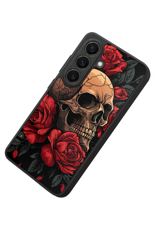 Samsung Galaxy S26 Uyumlu KuruKafa Tasarımlı Glossy Premium Kılıf