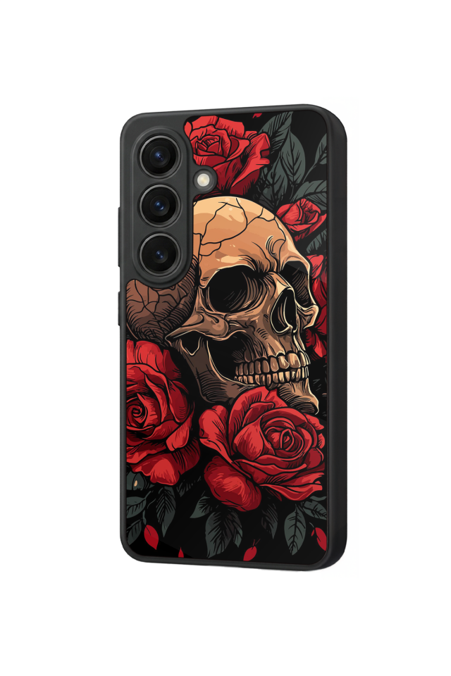 Samsung Galaxy S26 Uyumlu KuruKafa Tasarımlı Glossy Premium Kılıf