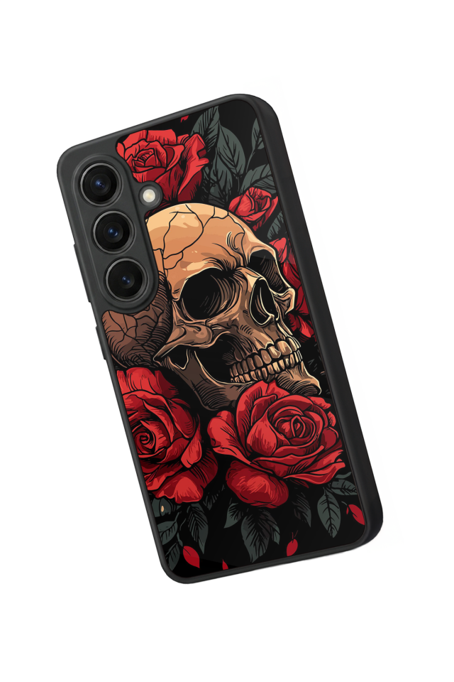 Samsung Galaxy S26 Uyumlu KuruKafa Tasarımlı Glossy Premium Kılıf