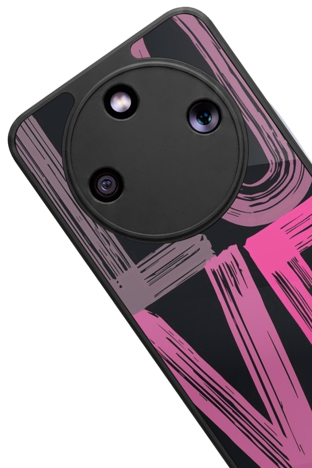 Honor Magic 8 Lite Uyumlu Love Tasarımlı Glossy Premium Kılıf