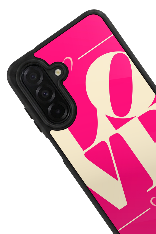 Samsung Galaxy A36 Uyumlu Love Tasarımlı Glossy Premium Kılıf