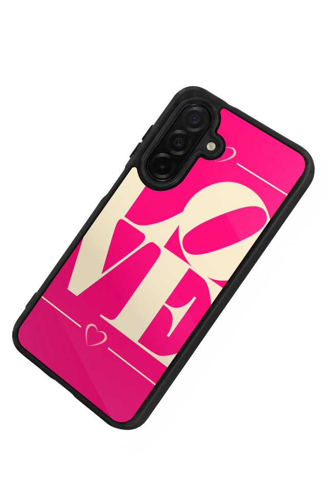 Samsung Galaxy A36 Uyumlu Love Tasarımlı Glossy Premium Kılıf