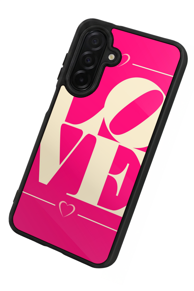 Samsung Galaxy A36 Uyumlu Love Tasarımlı Glossy Premium Kılıf