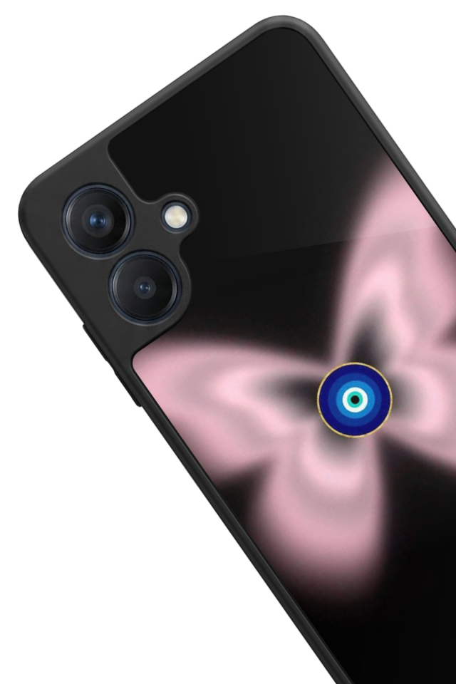Samsung Galaxy A07 Uyumlu Nazar Tasarımlı Glossy Premium Kılıf