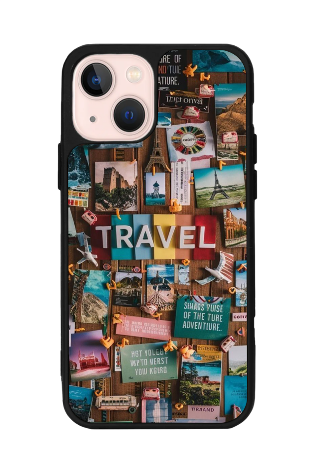 iPhone 13 Mini Uyumlu Poster Tasarımlı Glossy Premium Kılıf