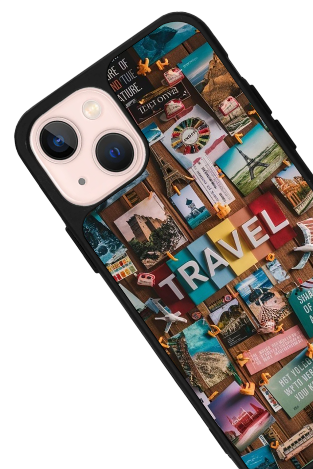 iPhone 13 Mini Uyumlu Poster Tasarımlı Glossy Premium Kılıf