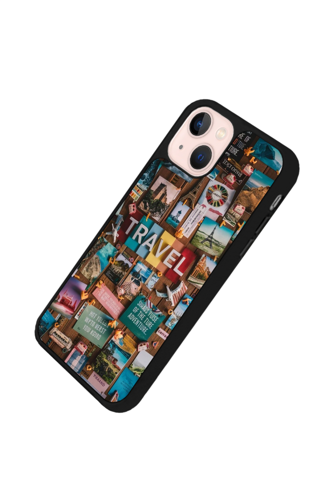iPhone 13 Mini Uyumlu Poster Tasarımlı Glossy Premium Kılıf