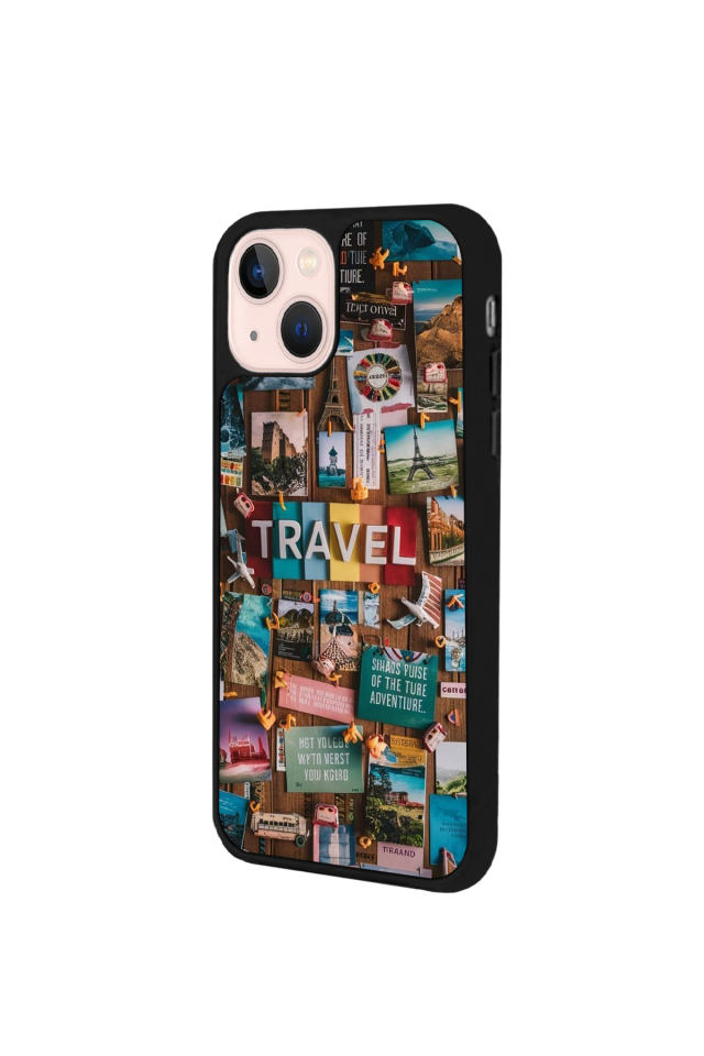 iPhone 13 Mini Uyumlu Poster Tasarımlı Glossy Premium Kılıf