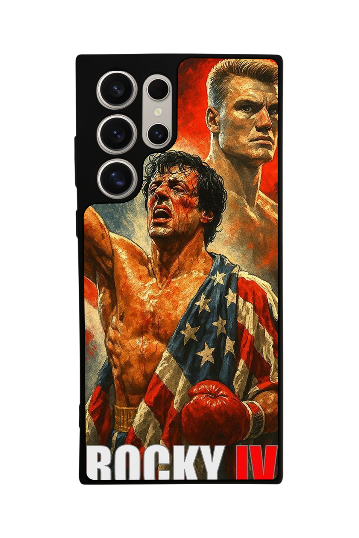 Samsung Galaxy S24 Ultra Uyumlu Rocky Tasarımlı Glossy Premium Kılıf