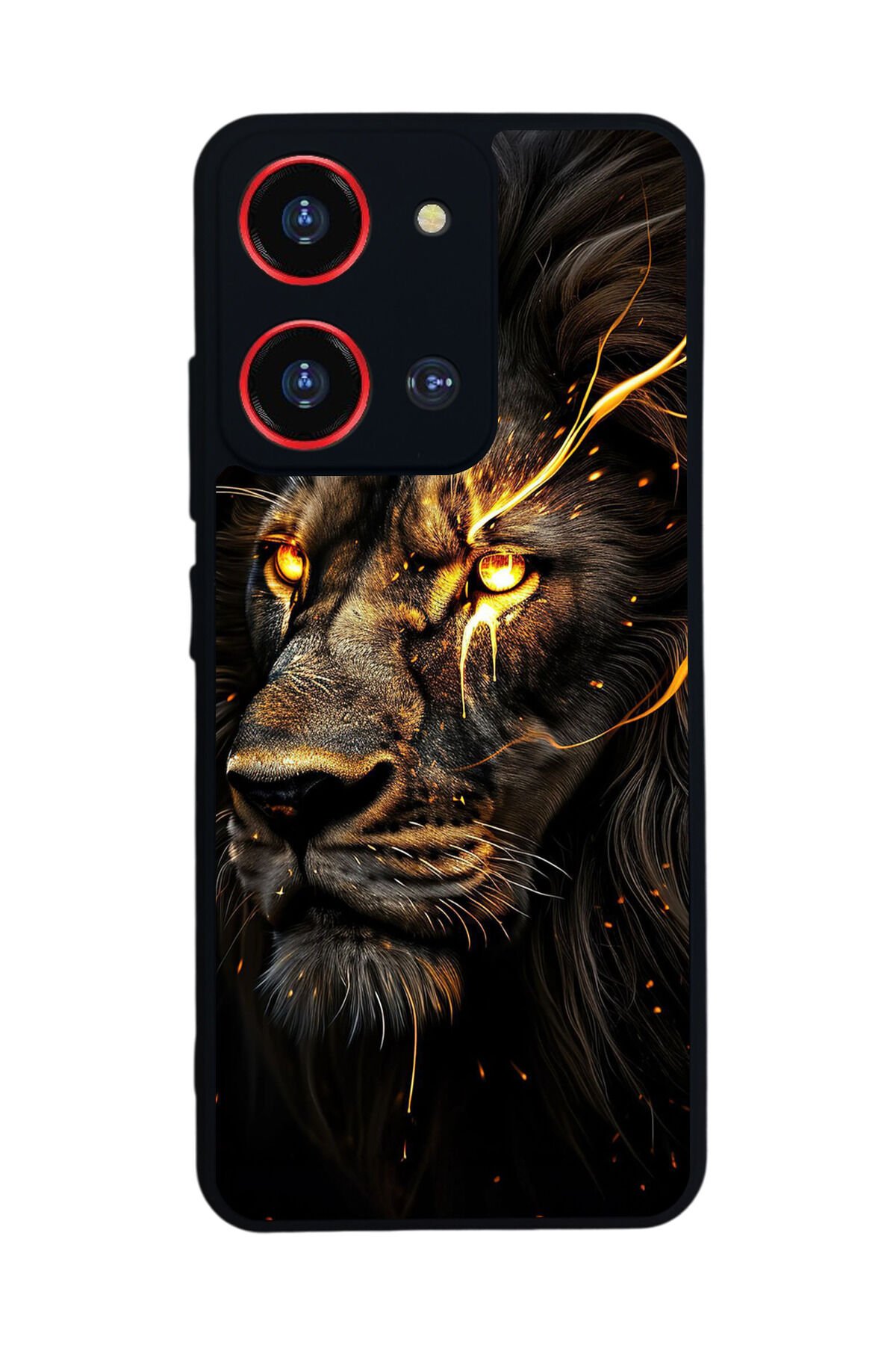 Reeder S19 Max Pro S 108MP Uyumlu Aslan Tasarımlı Glossy Premium Kılıf