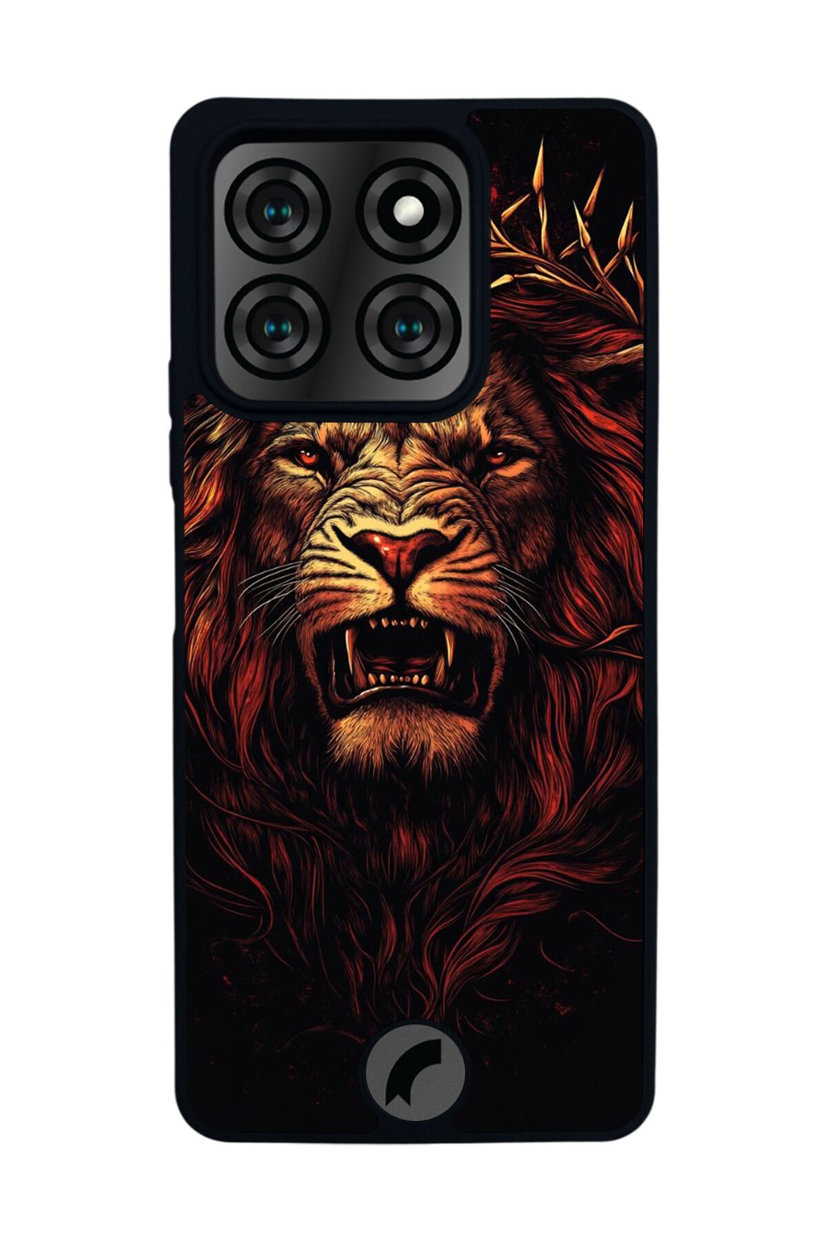 Reeder S71 Uyumlu Aslan Tasarımlı Glossy Premium Kılıf