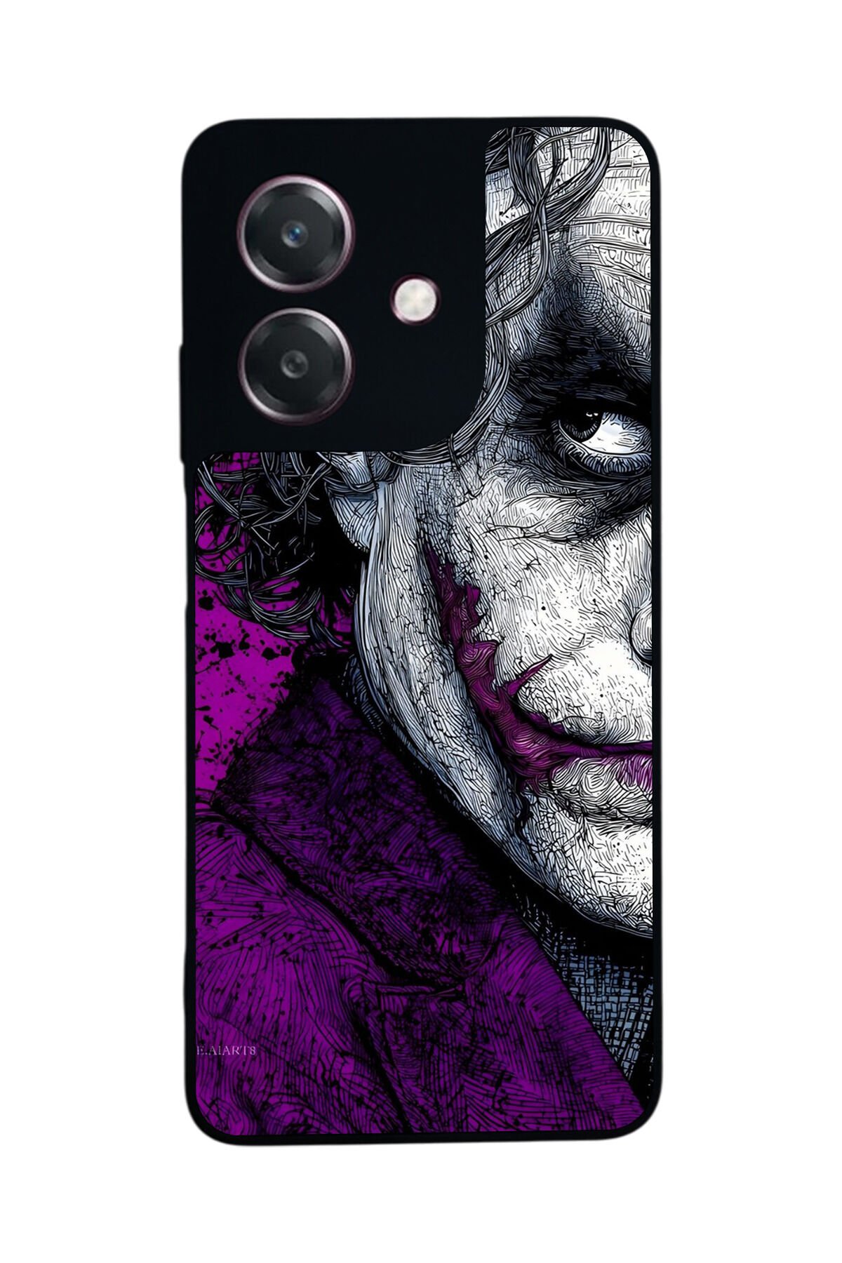 Oppo A3 5G Uyumlu Joker Tasarımlı Glossy Premium Kılıf