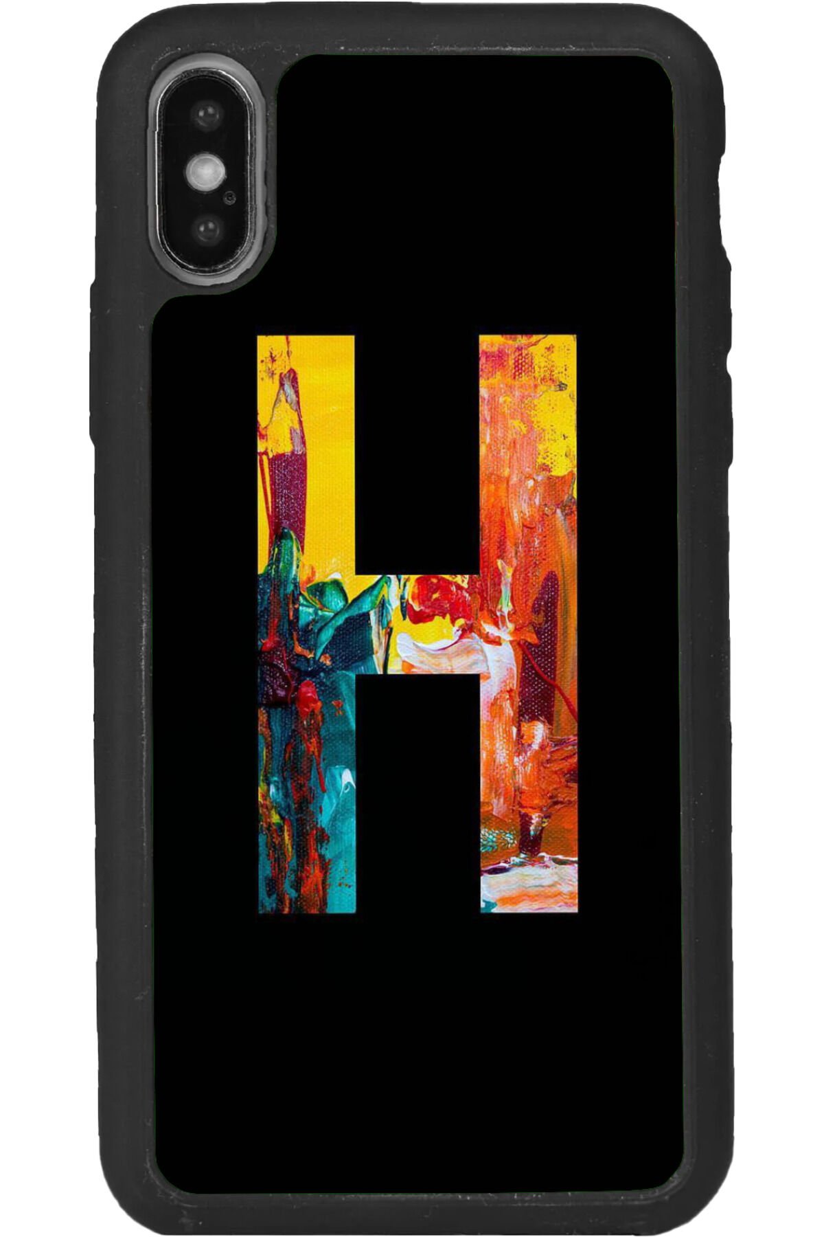 iPhone XS Max Uyumlu Mat Siyah uyumlu Kılıf – Yumuşak Silikon, Koruyucu, Şok Emici Kapak