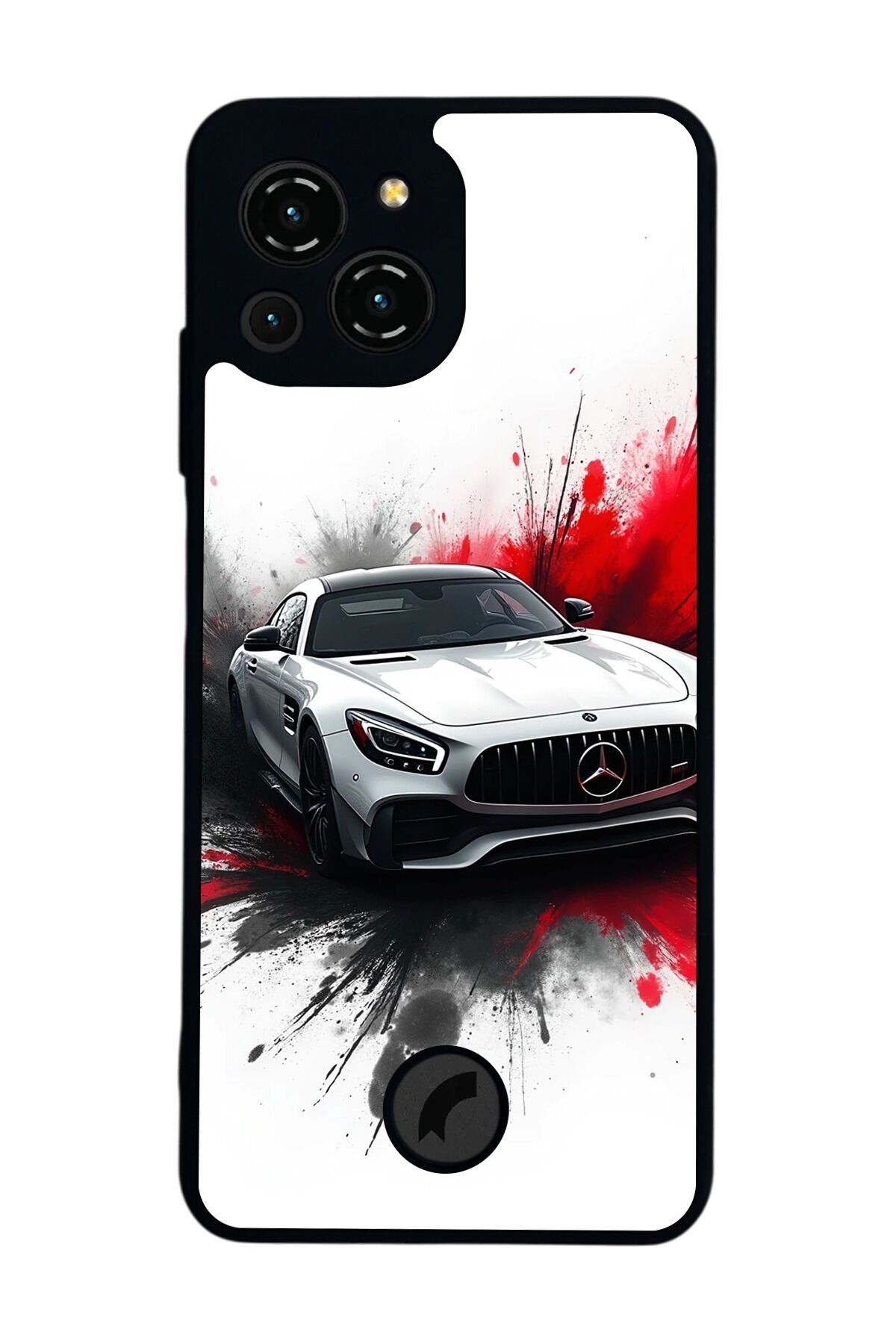 Reeder S23 Pro Max Uyumlu Mercedes Tasarımlı Glossy Premium Kılıf