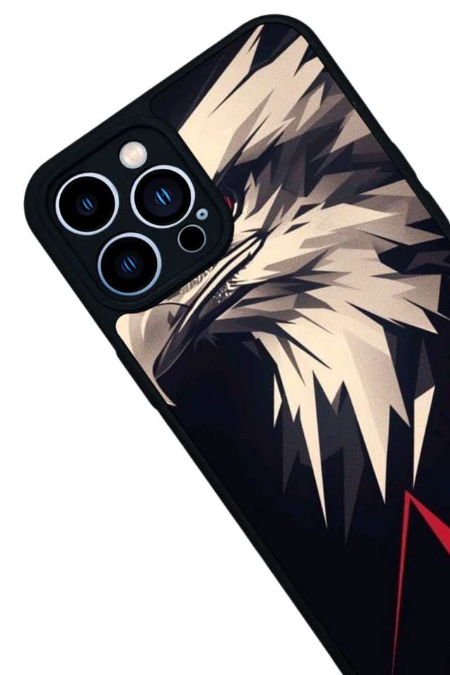 iPhone 13 Pro Max Uyumlu Besiktas Tasarımlı Glossy Premium Kılıf