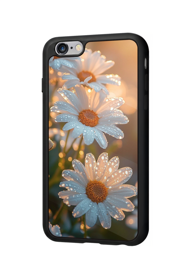 iPhone 6s Plus Uyumlu Cicek Tasarımlı Glossy Premium Kılıf