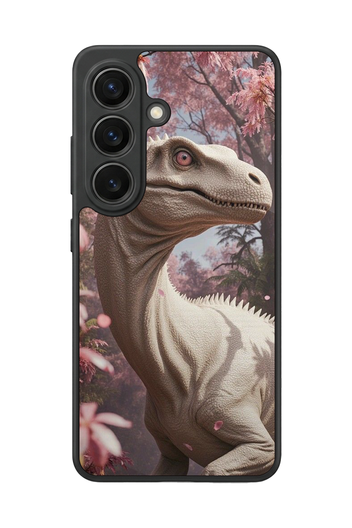 Samsung Galaxy S26 Uyumlu Dinazor Tasarımlı Glossy Premium Kılıf