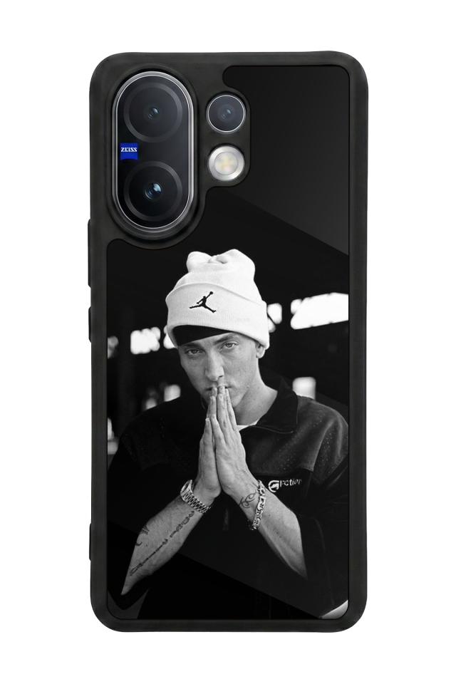 Vivo V60 Uyumlu Eminem Tasarımlı Glossy Premium Kılıf