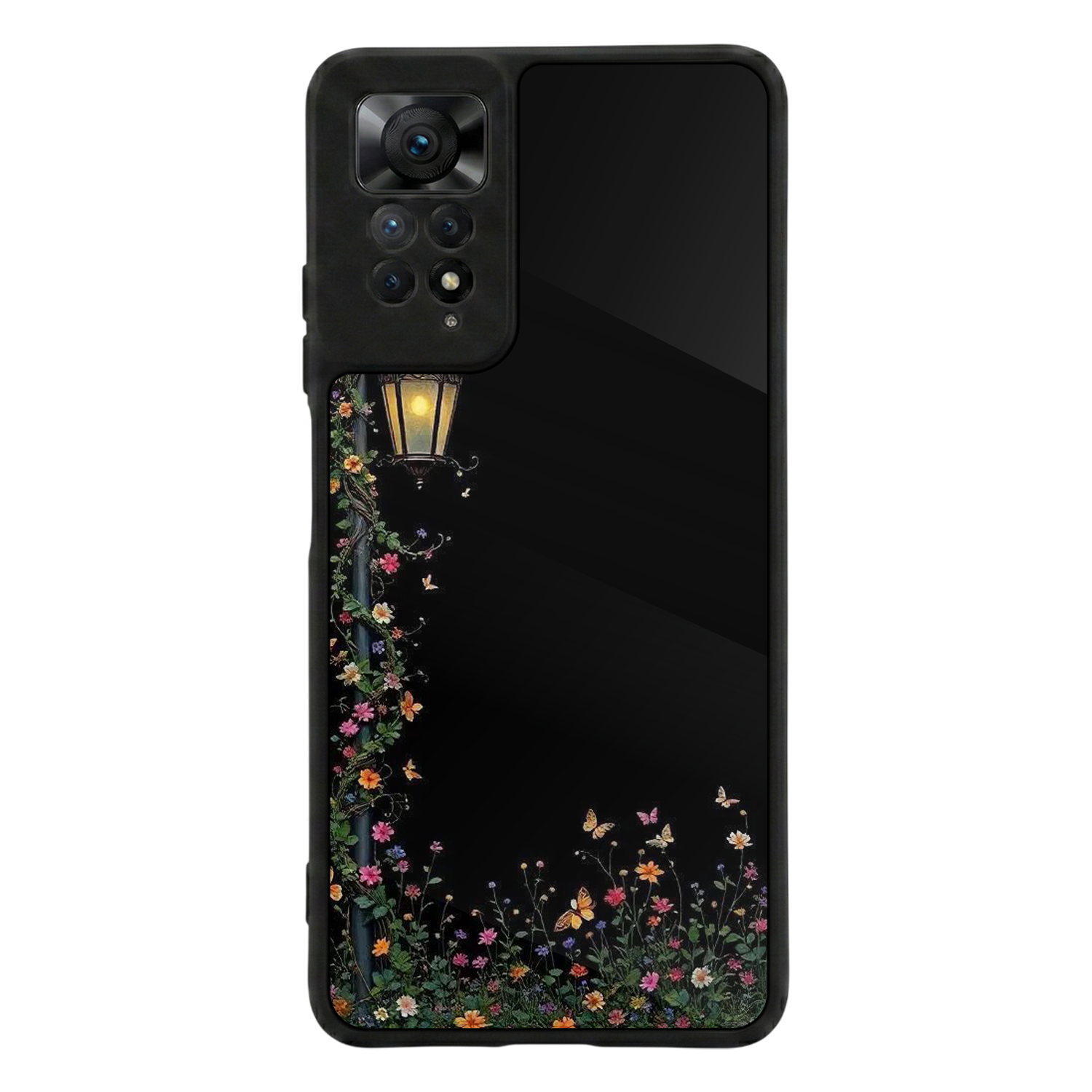 Xiaomi Redmi Note 12 Pro Uyumlu Floral Tasarımlı Glossy Premium Kılıf