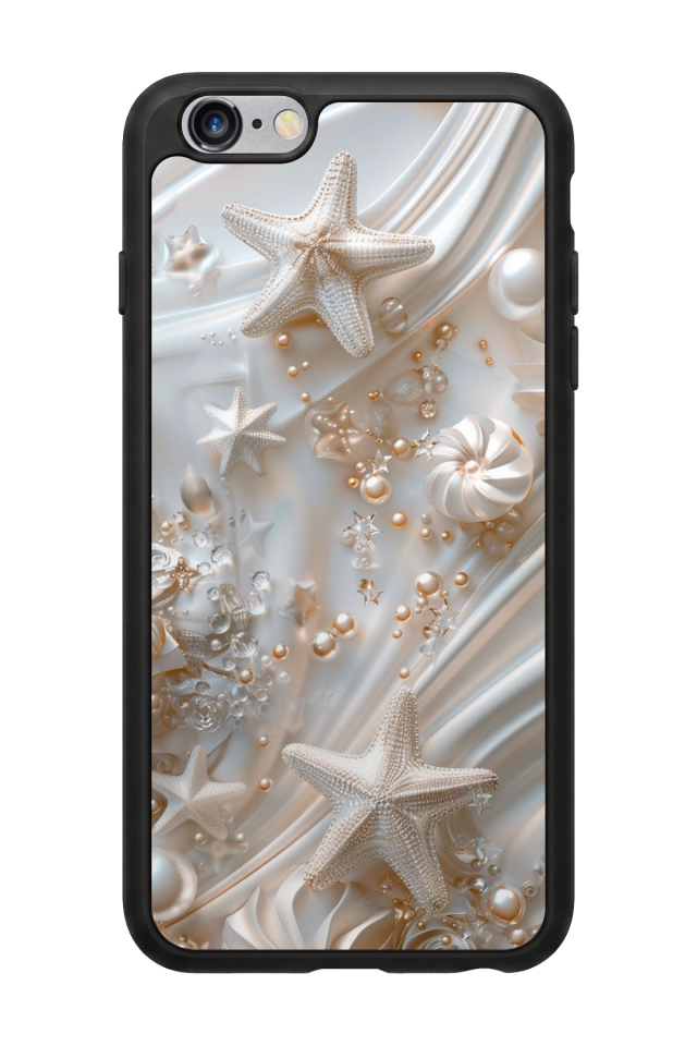 iPhone 6 Plus Uyumlu  İnci Tasarımlı Glossy Premium Kılıf