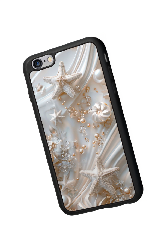iPhone 6 Plus Uyumlu  İnci Tasarımlı Glossy Premium Kılıf