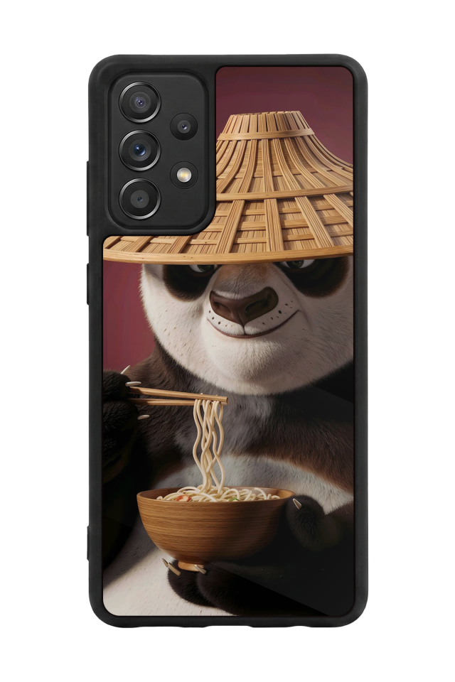 Samsung Galaxy A72 Uyumlu Kung Fu Panda Tasarımlı Glossy Premium Kılıf