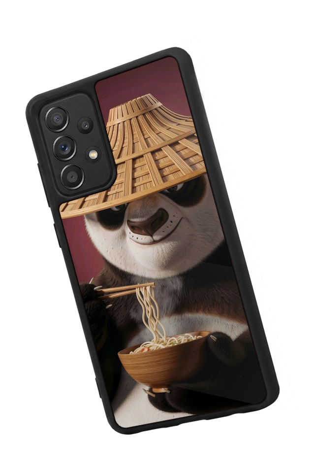 Samsung Galaxy A72 Uyumlu Kung Fu Panda Tasarımlı Glossy Premium Kılıf