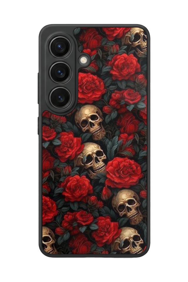 Samsung Galaxy S26 Uyumlu KuruKafa Tasarımlı Glossy Premium Kılıf