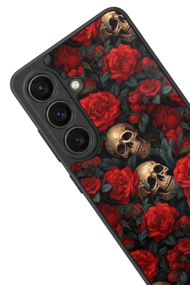 Samsung Galaxy S26 Uyumlu KuruKafa Tasarımlı Glossy Premium Kılıf