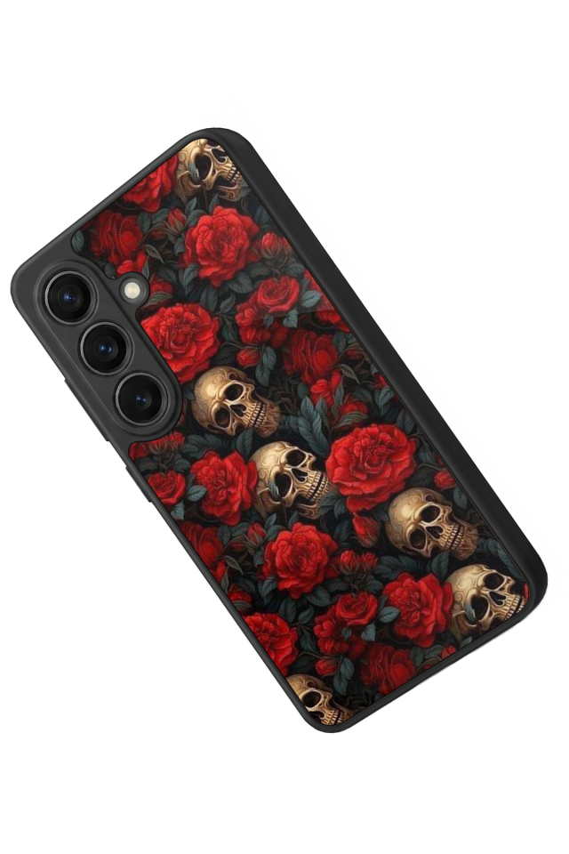 Samsung Galaxy S26 Uyumlu KuruKafa Tasarımlı Glossy Premium Kılıf