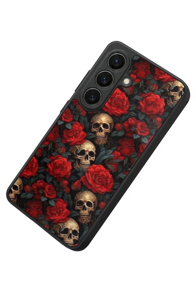 Samsung Galaxy S26 Uyumlu KuruKafa Tasarımlı Glossy Premium Kılıf