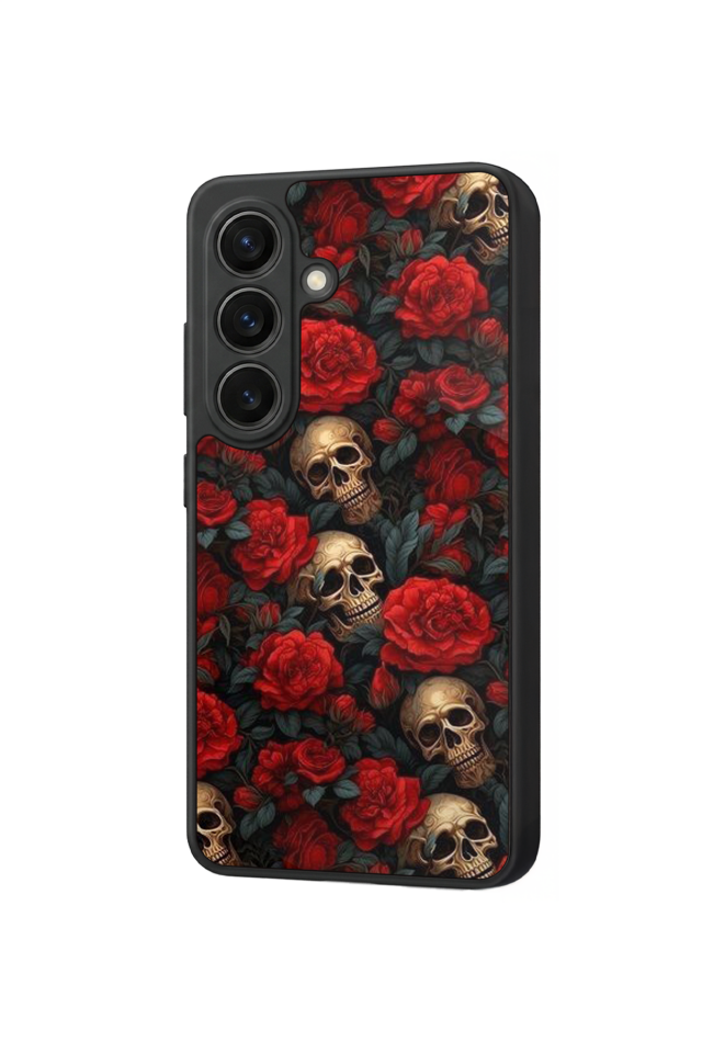Samsung Galaxy S26 Uyumlu KuruKafa Tasarımlı Glossy Premium Kılıf