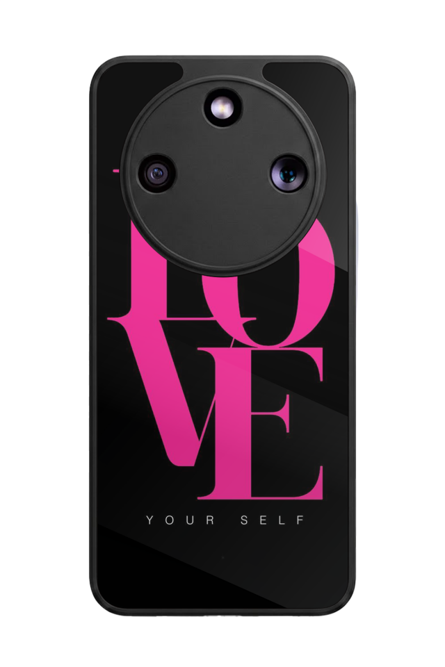 Honor Magic 8 Lite Uyumlu Love Tasarımlı Glossy Premium Kılıf