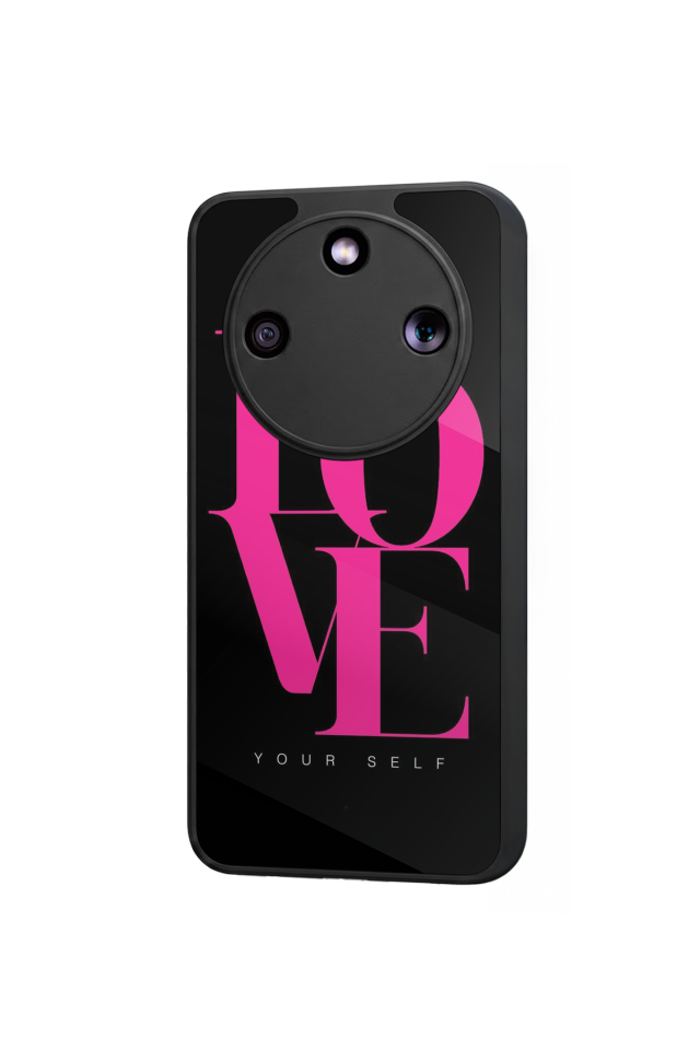 Honor Magic 8 Lite Uyumlu Love Tasarımlı Glossy Premium Kılıf