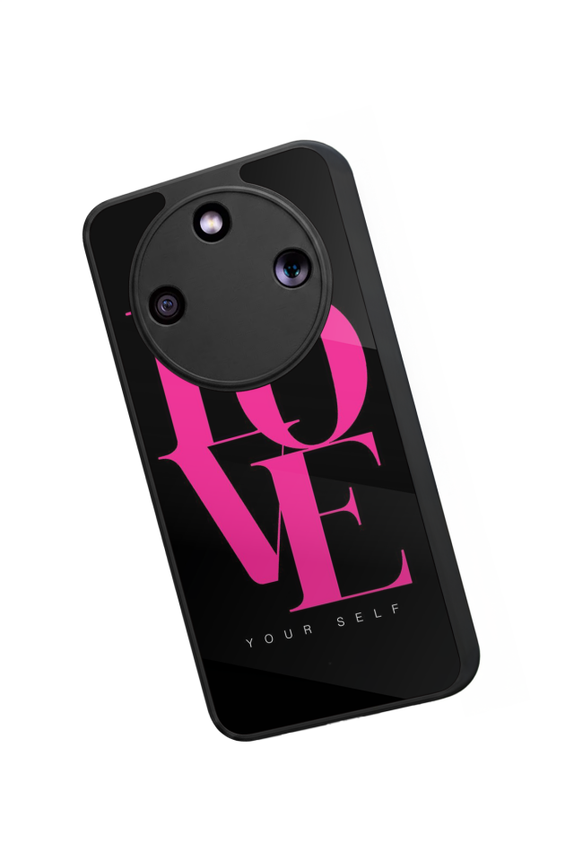 Honor Magic 8 Lite Uyumlu Love Tasarımlı Glossy Premium Kılıf