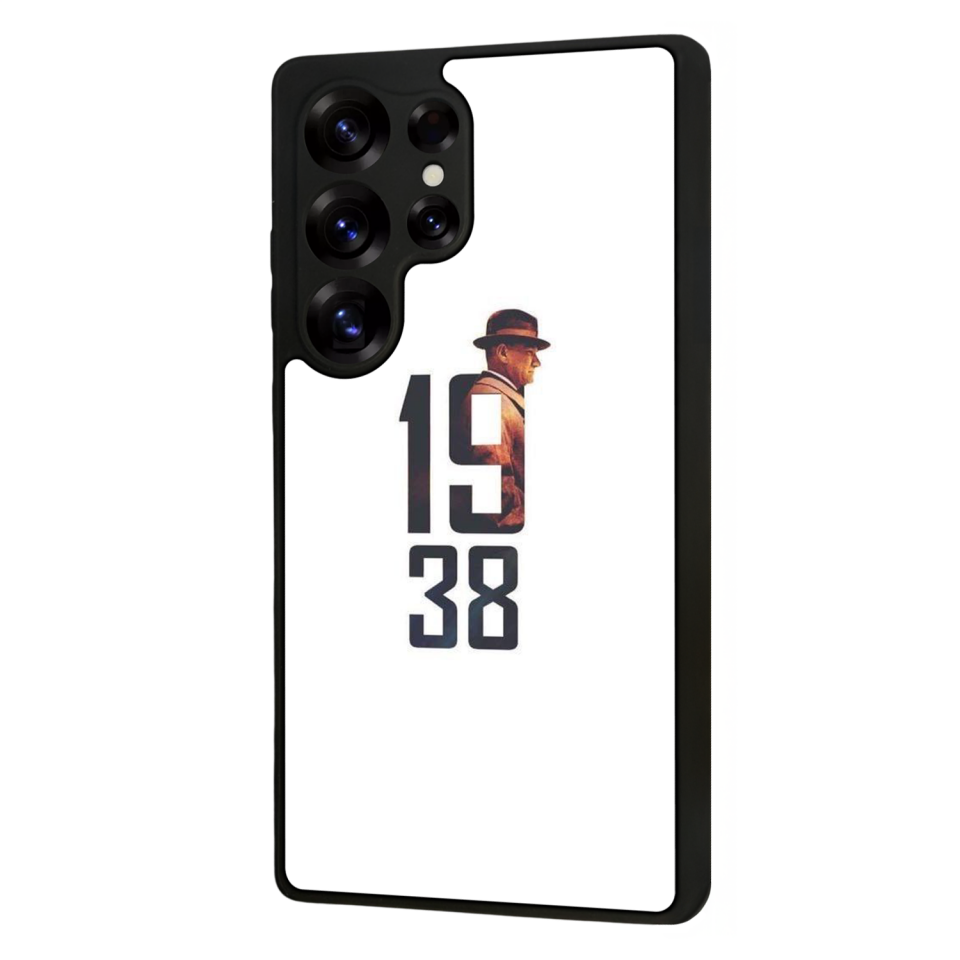 Samsung Galaxy S25 Ultra Uyumlu Mustafa Kemal Ataturk Tasarımlı Glossy Premium Kılıf
