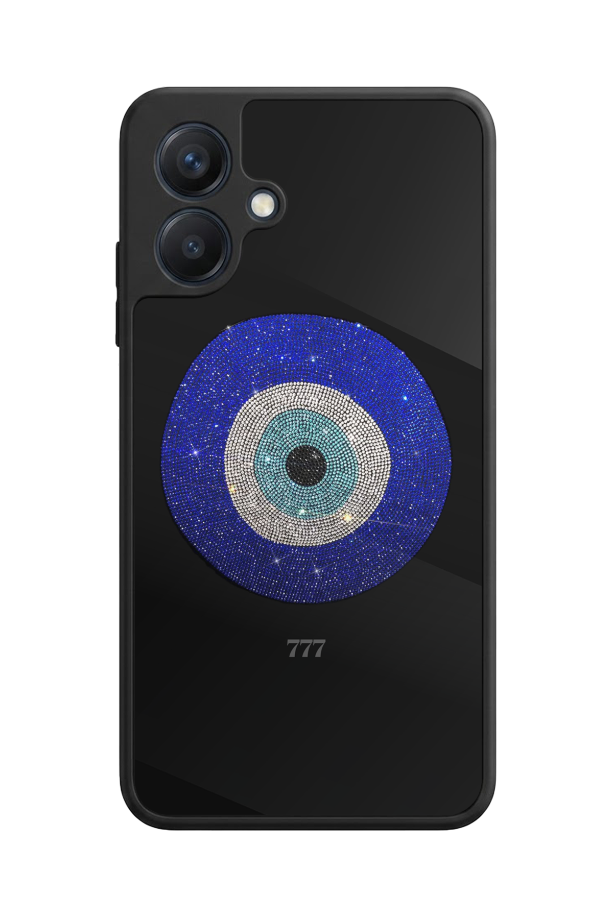 Samsung Galaxy A07 Uyumlu Nazar Tasarımlı Glossy Premium Kılıf